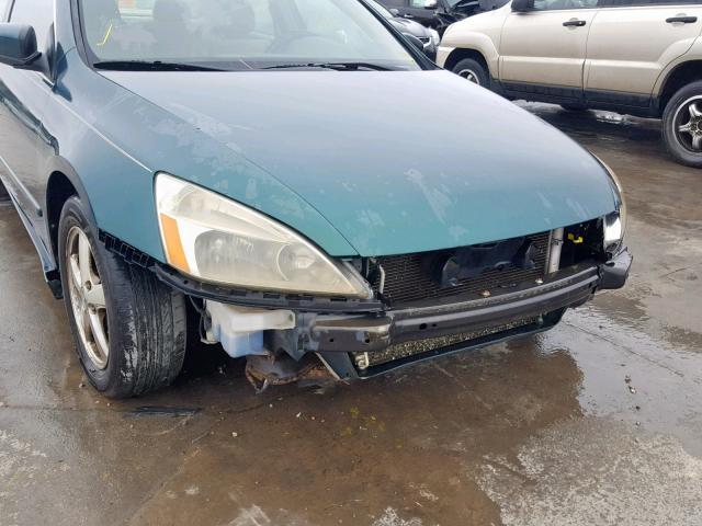 JHMCM56673C000461 - 2003 HONDA ACCORD EX GREEN photo 9