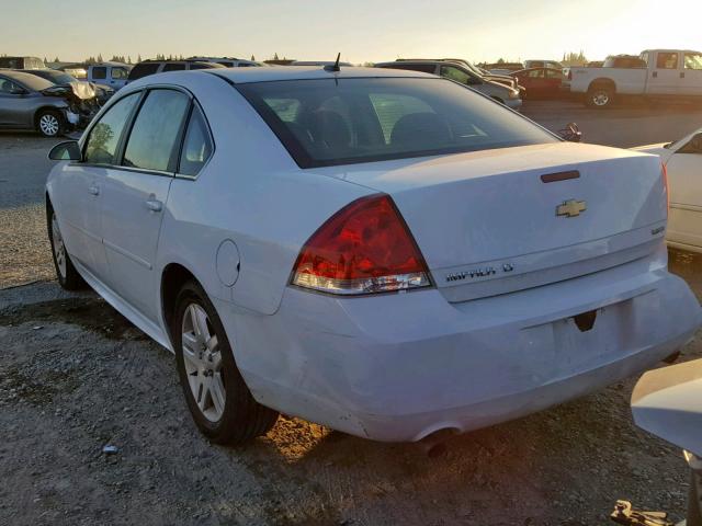 2G1WB5E38G1179450 - 2016 CHEVROLET IMPALA LIM WHITE photo 3