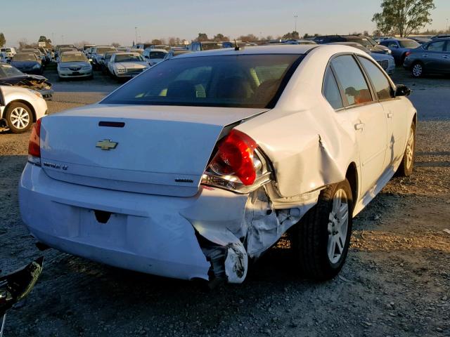 2G1WB5E38G1179450 - 2016 CHEVROLET IMPALA LIM WHITE photo 4