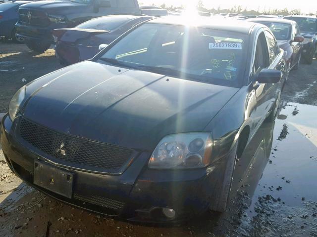 4A32B3FF4CE020191 - 2012 MITSUBISHI GALANT ES BLACK photo 2