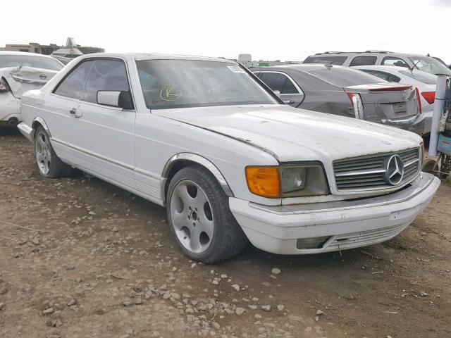 WDBCA44A3EA079670 - 1984 MERCEDES-BENZ 500 SEC WHITE photo 1