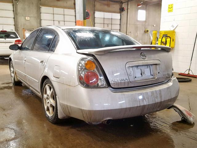 1N4BL11E42C133321 - 2002 NISSAN ALTIMA SE GRAY photo 3