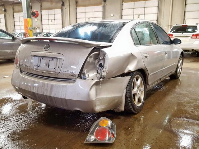 1N4BL11E42C133321 - 2002 NISSAN ALTIMA SE GRAY photo 4