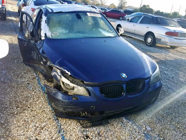 WBANW1C51AC168101 - 2010 BMW 535 I BLUE photo 1