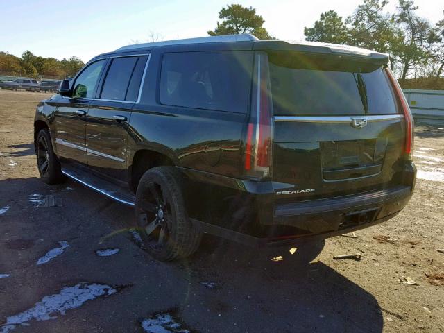 1GYS4HKJ3GR136687 - 2016 CADILLAC ESCALADE E BLACK photo 3