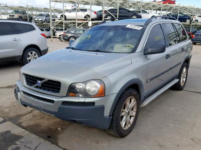 YV1CZ91H641054473 - 2004 VOLVO XC90 T6 SILVER photo 2