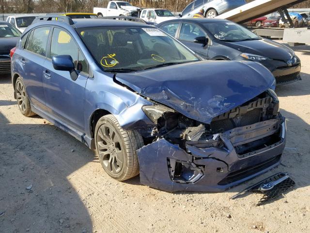 JF1GPAL61CH247409 - 2012 SUBARU IMPREZA SP BLUE photo 1