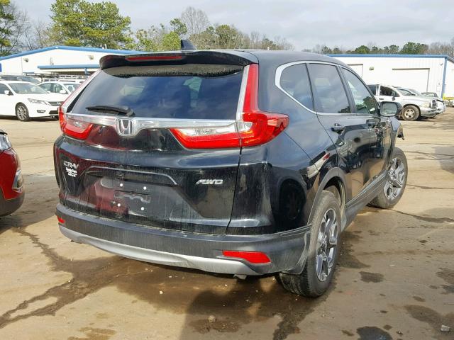 7FARW2H53JE020235 - 2018 HONDA CR-V EX BLACK photo 4