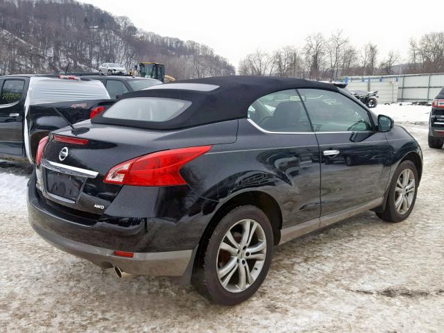 JN8AZ1FY7BW000837 - 2011 NISSAN MURANO CRO BLACK photo 4