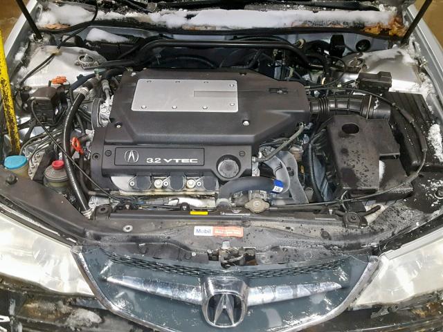 19UUA56612A025317 - 2002 ACURA 3.2TL SILVER photo 7