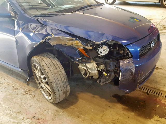 JTKDE167X80271827 - 2008 TOYOTA SCION TC 蓝色 照片 9