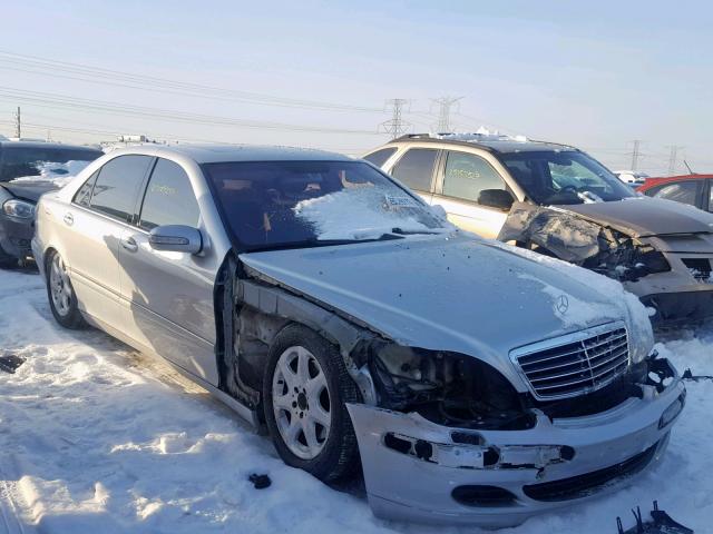 WDBNG83J03A382466 - 2003 MERCEDES-BENZ S 430 4MAT SILVER photo 1