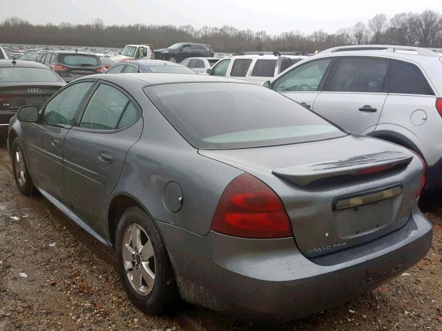 2G2WP522251221813 - 2005 PONTIAC GRAND PRIX GRAY photo 3