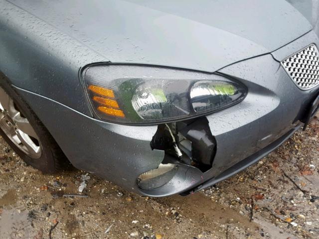 2G2WP522251221813 - 2005 PONTIAC GRAND PRIX GRAY photo 9