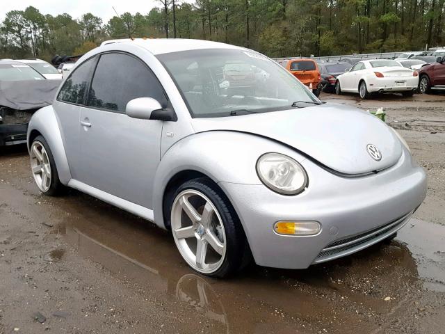 3VWBK21C43M409494 - 2003 VOLKSWAGEN NEW BEETLE SILVER photo 1