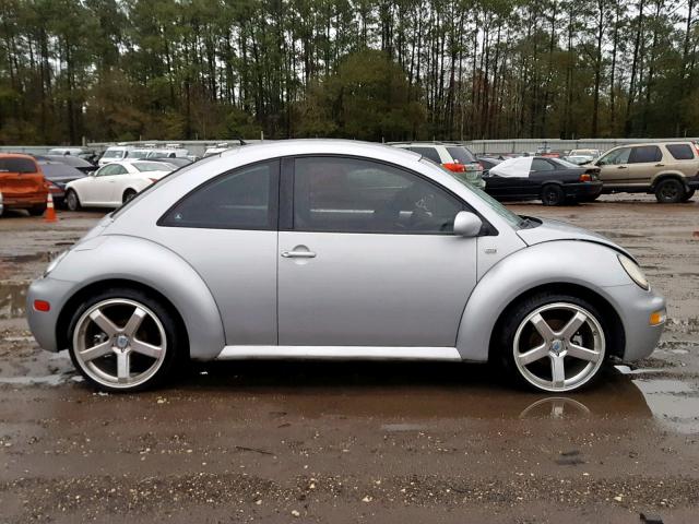 3VWBK21C43M409494 - 2003 VOLKSWAGEN NEW BEETLE SILVER photo 9