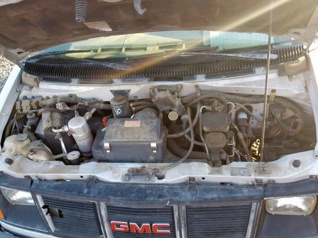 1GKEL19W5RB515849 - 1994 GMC SAFARI XT SILVER photo 7