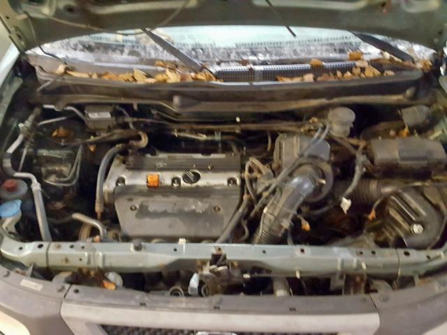 5J6YH285X3L052840 - 2003 HONDA ELEMENT EX GREEN photo 7