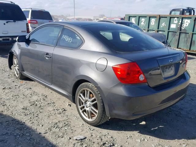 JTKDE177470195924 - 2007 TOYOTA SCION TC 灰色 照片 3