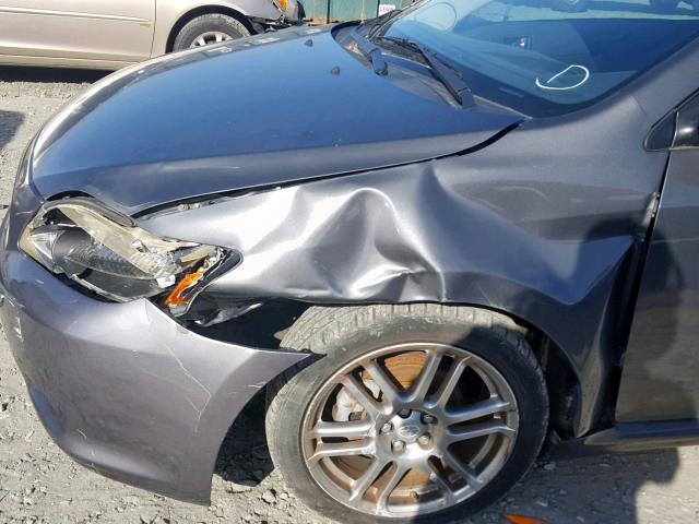 JTKDE177470195924 - 2007 TOYOTA SCION TC 灰色 照片 9