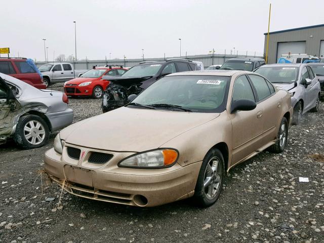 1G2NF52E24M507995 - 2004 PONTIAC GRAND AM S GOLD photo 2