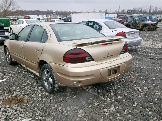 1G2NF52E24M507995 - 2004 PONTIAC GRAND AM S GOLD photo 3