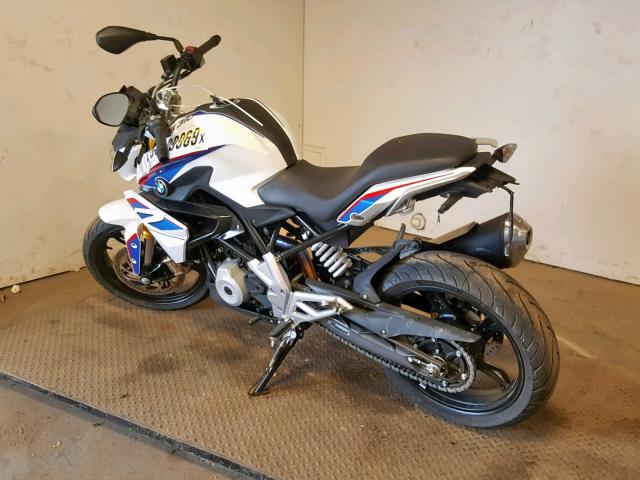 WB30G1109JR856544 - 2018 BMW G310 R TWO TONE photo 3