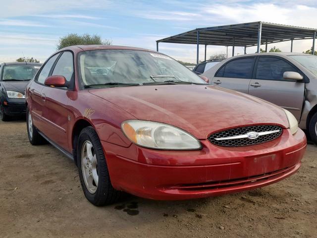 1FAHP55S33G209255 - 2003 FORD TAURUS SES BURGUNDY photo 1