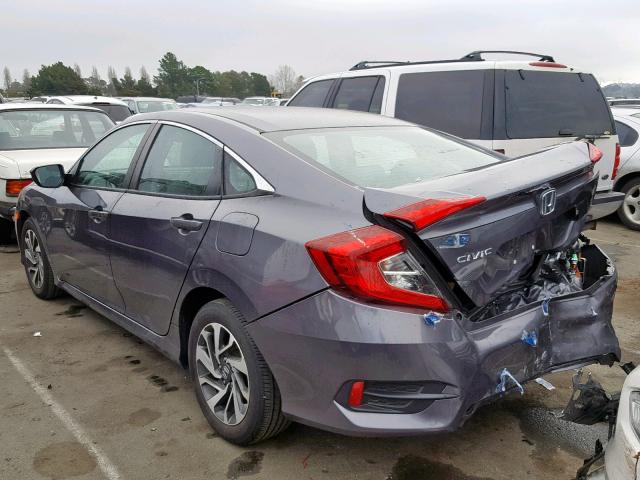 19XFC2F78GE235491 - 2016 HONDA CIVIC EX GRAY photo 3