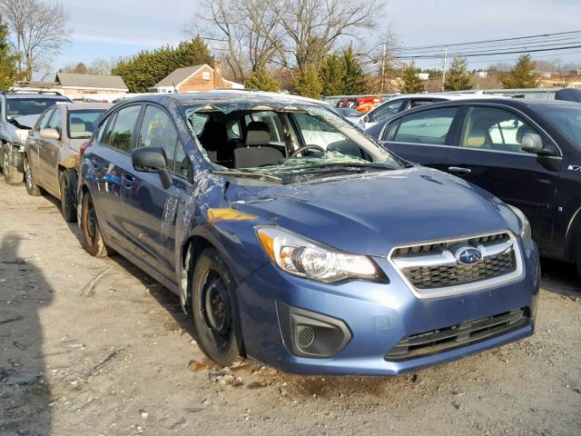 JF1GPAA61DG825423 - 2013 SUBARU IMPREZA BA BLUE photo 1