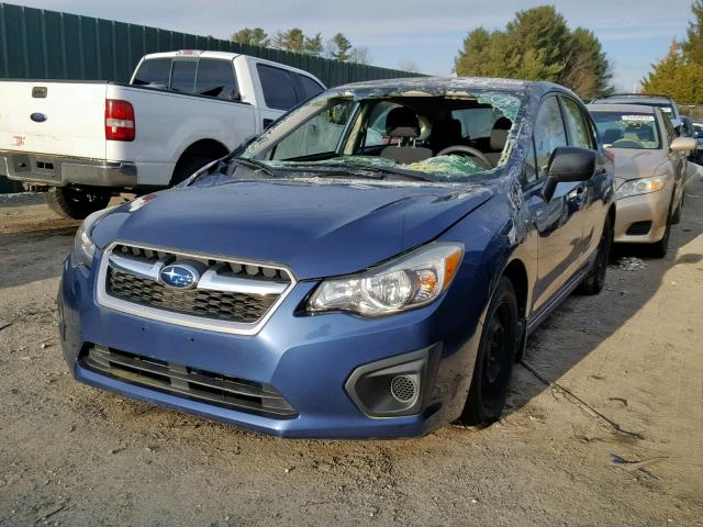 JF1GPAA61DG825423 - 2013 SUBARU IMPREZA BA BLUE photo 2