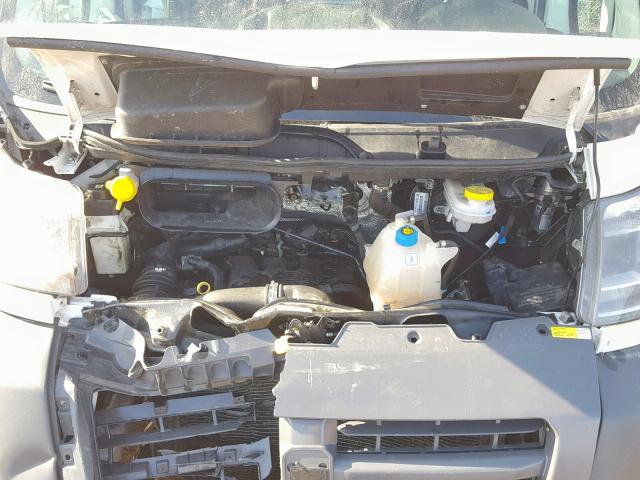 3C7WRVGG4HE550470 - 2017 RAM PROMASTER WHITE photo 7