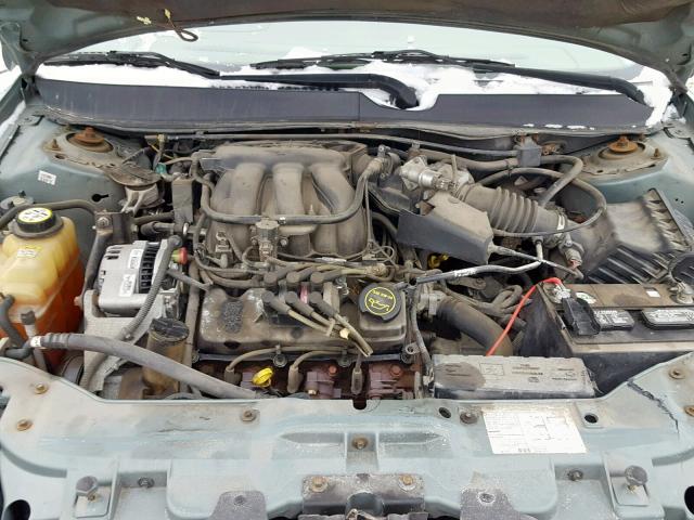 1FAFP56U05A288087 - 2005 FORD TAURUS SEL GREEN photo 7