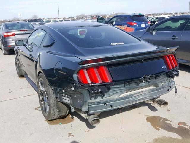 1FA6P8CF9G5205954 - 2016 FORD MUSTANG GT GREEN photo 3