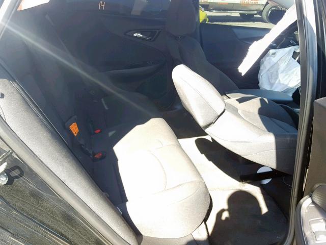 1G1ZB5ST2JF172611 - 2018 CHEVROLET MALIBU LS BLACK photo 6