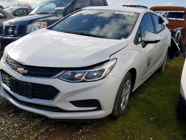 1G1BC5SM4J7212012 - 2018 CHEVROLET CRUZE LS WHITE photo 2