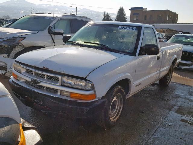 1GCCS145018140832 - 2001 CHEVROLET S TRUCK S1 WHITE photo 2