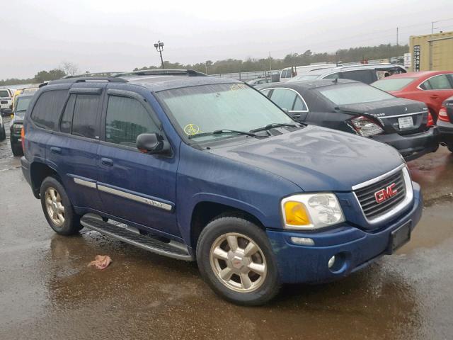 1GKDT13S522342227 - 2002 GMC ENVOY BLUE photo 1