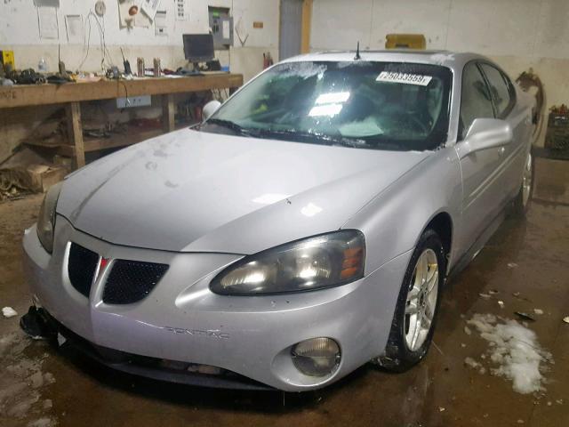 2G2WR524451238947 - 2005 PONTIAC GRAND PRIX SILVER photo 2