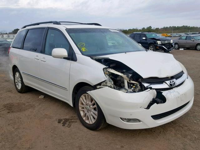 5TDZK22C39S278339 - 2009 TOYOTA SIENNA XLE WHITE photo 1