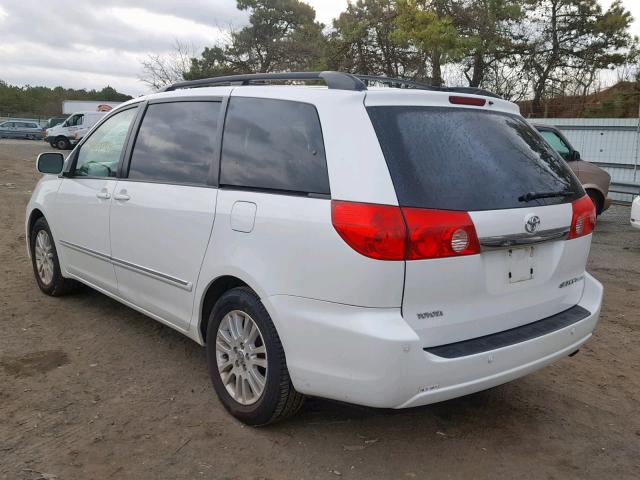 5TDZK22C39S278339 - 2009 TOYOTA SIENNA XLE WHITE photo 3