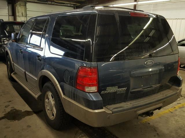 1FMFU18L44LB48817 - 2004 FORD EXPEDITION BLUE photo 3