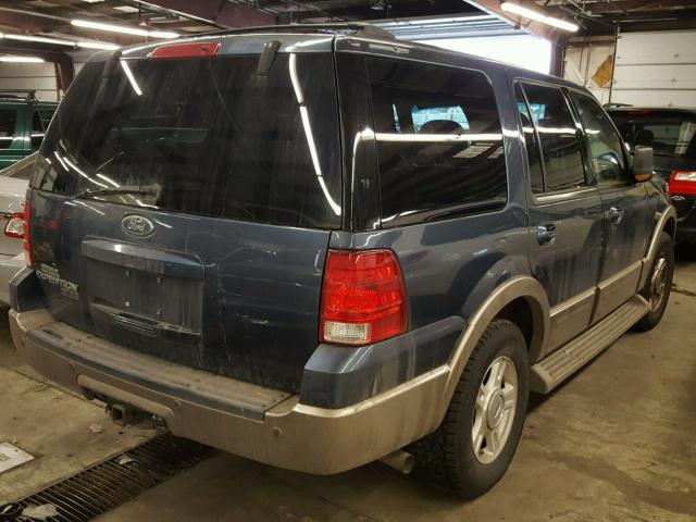 1FMFU18L44LB48817 - 2004 FORD EXPEDITION BLUE photo 4