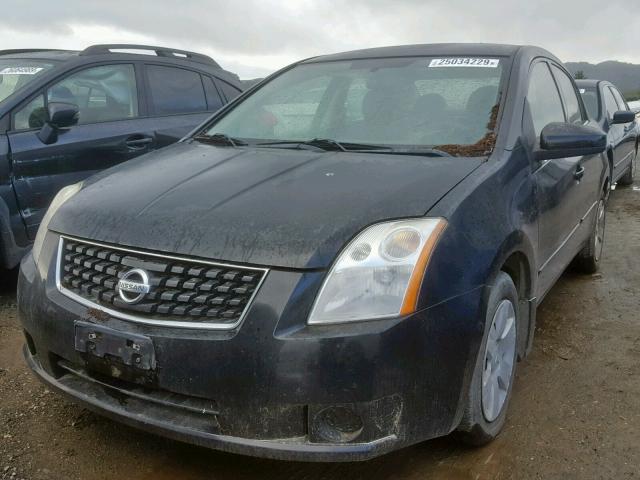 3N1AB61E58L689465 - 2008 NISSAN SENTRA 2.0 BLACK photo 2