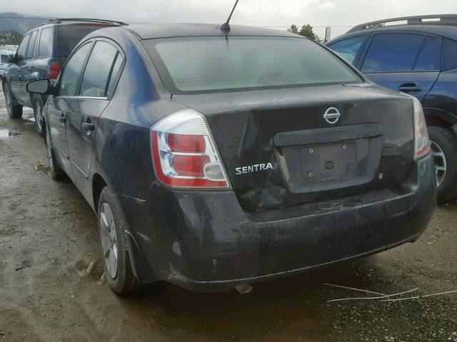 3N1AB61E58L689465 - 2008 NISSAN SENTRA 2.0 BLACK photo 3