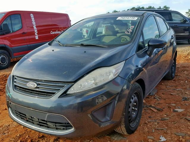 3FADP4AJ4BM124614 - 2011 FORD FIESTA S GRAY photo 2