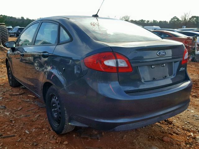 3FADP4AJ4BM124614 - 2011 FORD FIESTA S GRAY photo 3