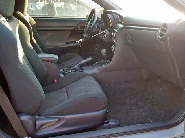 JTKJF5C78B3012688 - 2011 TOYOTA SCION TC GRAY photo 5