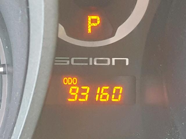 JTKJF5C78B3012688 - 2011 TOYOTA SCION TC GRAY photo 8