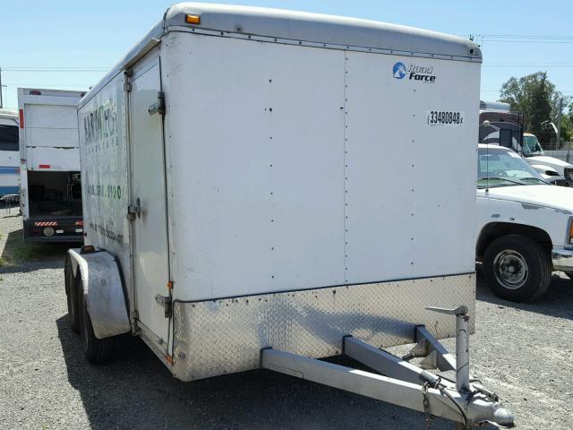 1W4200E2854056621 - 2005 WELLS CARGO TRAILER WHITE photo 1